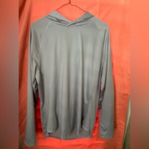 Gray Long Sleeve Hoodie